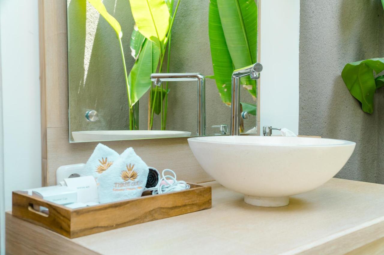 Three Gold Luxury Private Villas Ubud Exterior foto