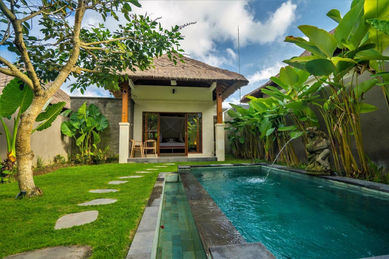 Three Gold Luxury Private Villas Ubud Exterior foto