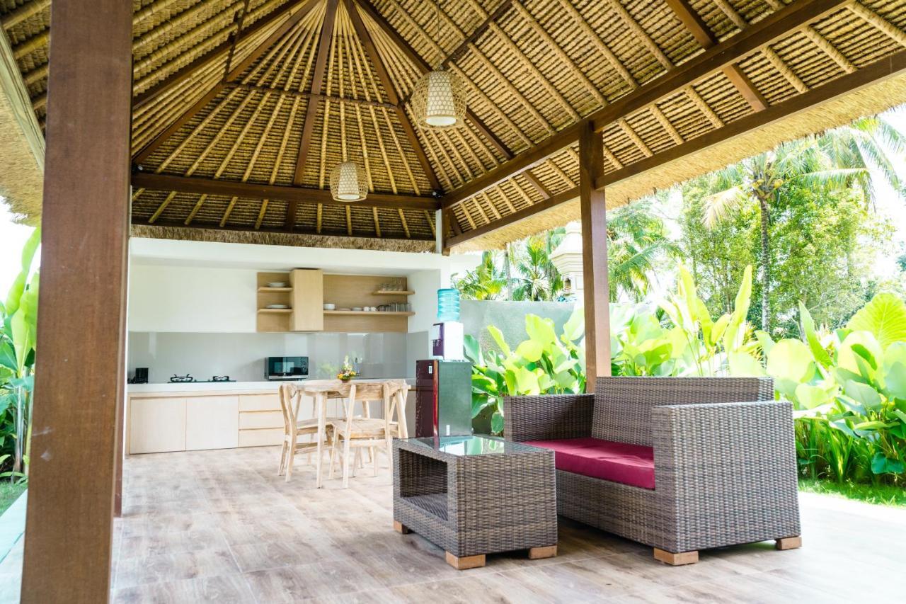 Three Gold Luxury Private Villas Ubud Exterior foto