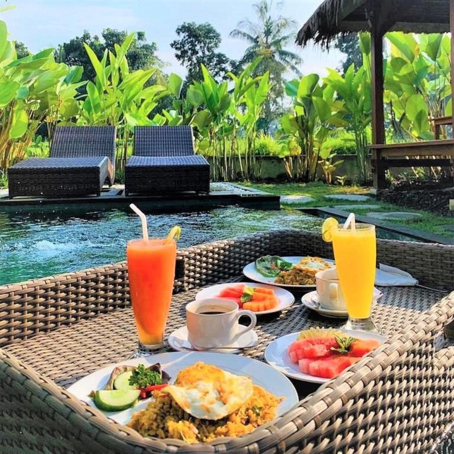 Three Gold Luxury Private Villas Ubud Exterior foto